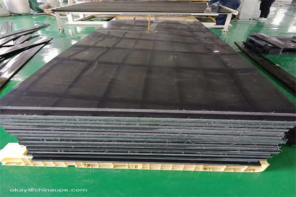 12mm abrasion hdpe plate for Rail Transport